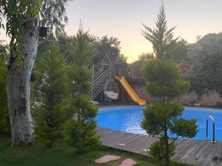 Oba Beach Hotel Олудениз Экстерьер фото