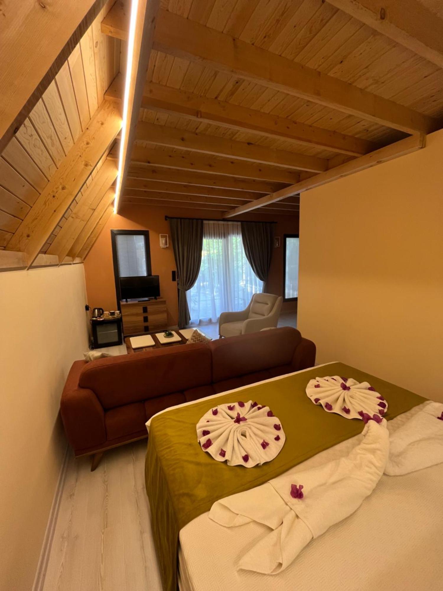Oba Beach Hotel Олудениз Экстерьер фото