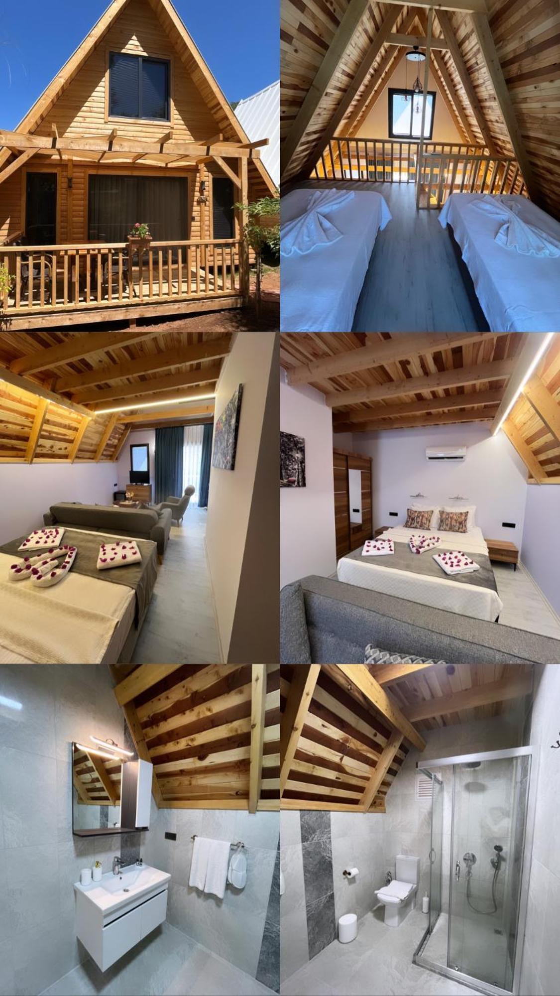 Oba Beach Hotel Олудениз Экстерьер фото